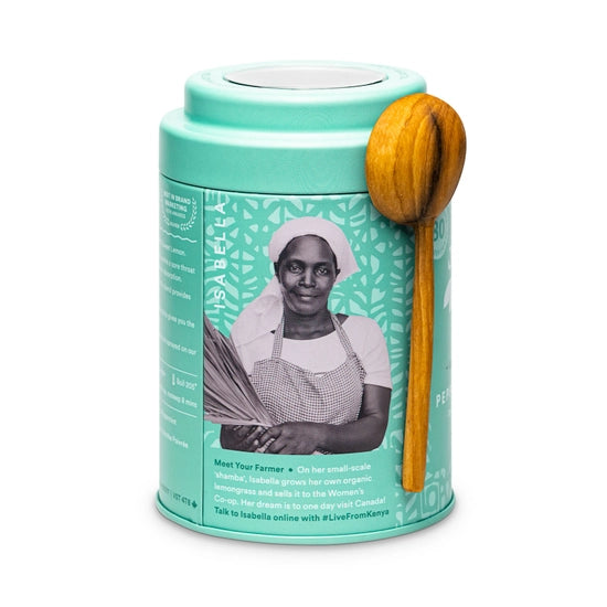 Load image into Gallery viewer, Peppermint Detox Tin &amp;amp; Spoon
