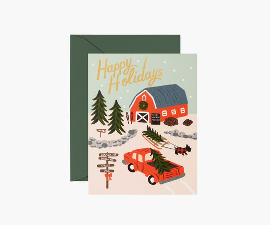 Load image into Gallery viewer, Holiday Tree Cards Boxed Set
