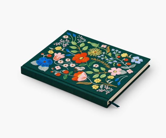 Embroidered Fabric Sketchbook