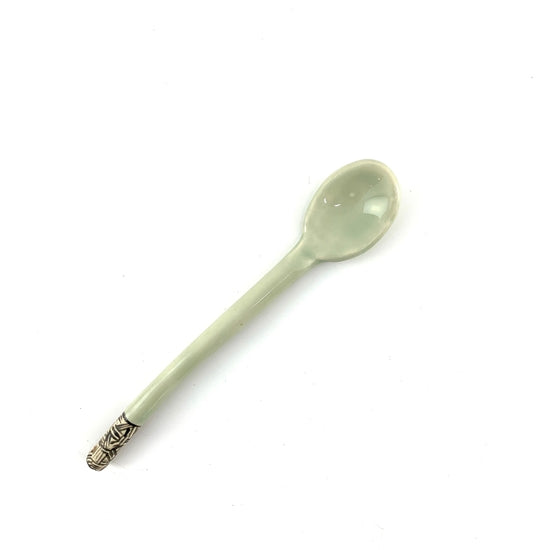 Sage Ceramic Spoon