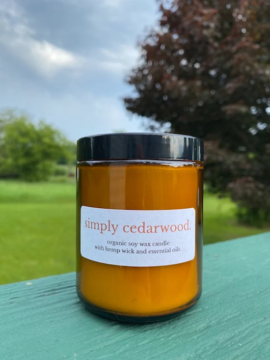 Simply Cedarwood Soy Candle