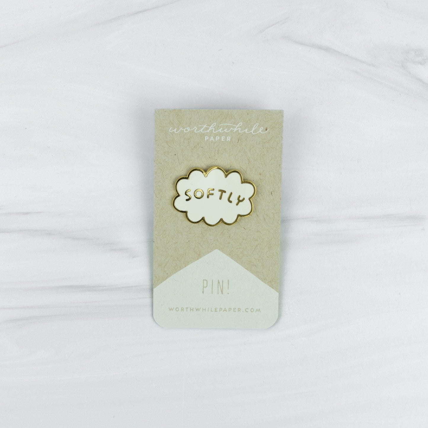 Load image into Gallery viewer, Softly Enamel Pin
