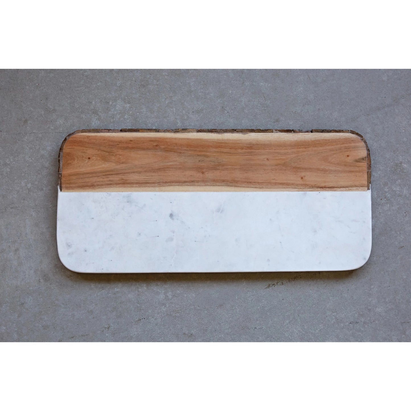 Cheese/Cutting Board with Bark Edge